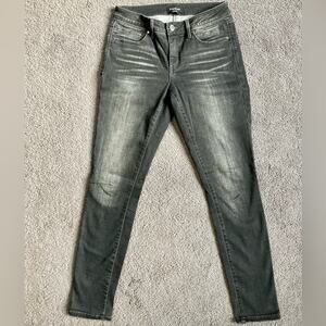 Bebe‎ Black Acid Washed skinny jeans, size 27